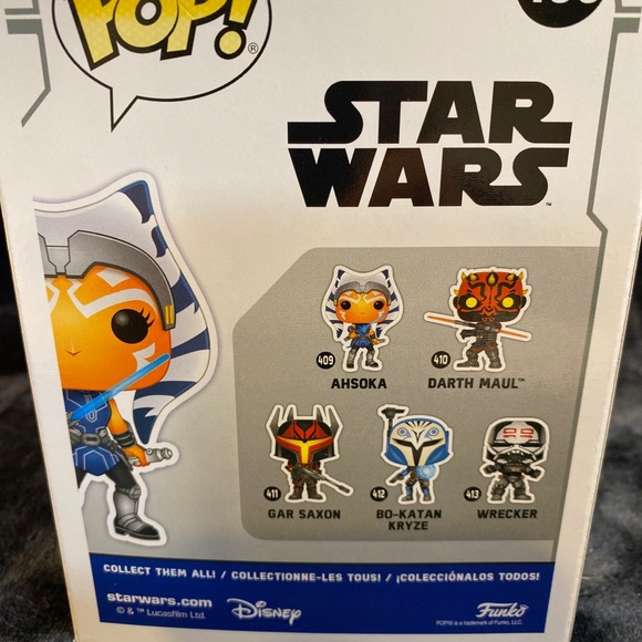 Funko Pop - 409 Star Wars Ahsoka Clone Wars - Picture 6 of 6